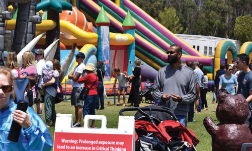 Weather cooperates for  annual SR Community Fair