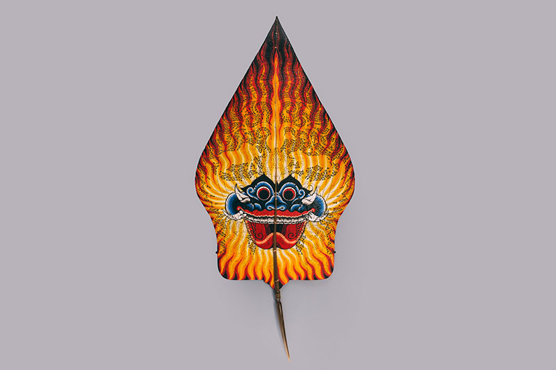The Mingei features shadow puppets