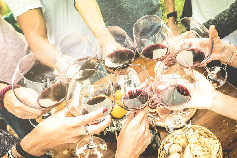 Try wine tasting & cooking together