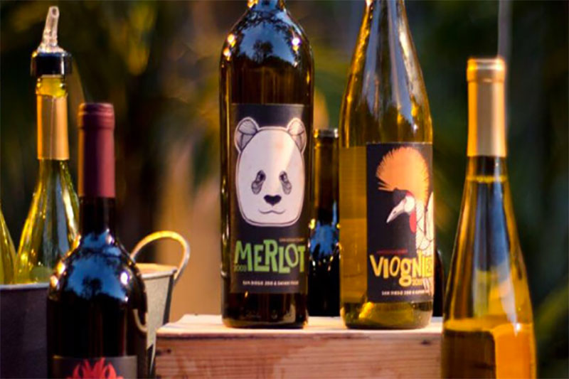 Sample beer, wine and food at the zoo