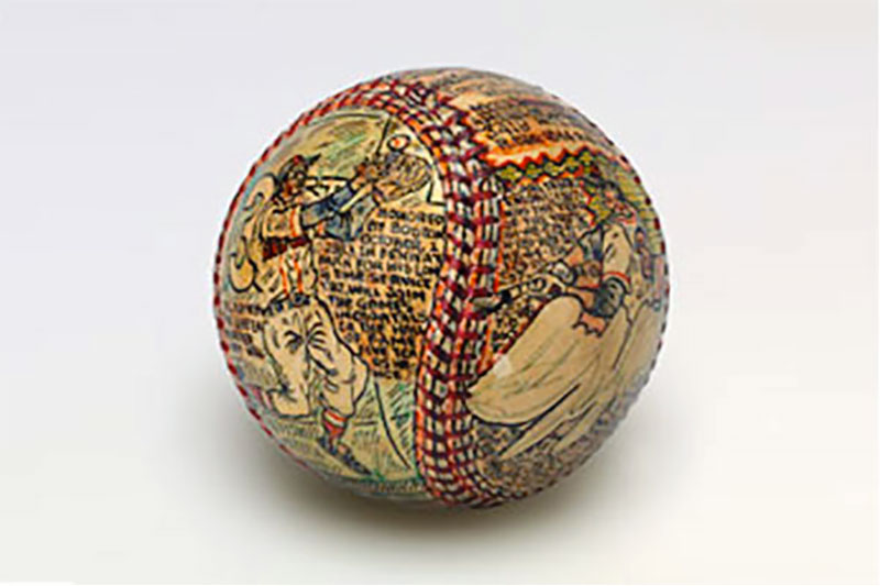 Museum honors baseball folk artist