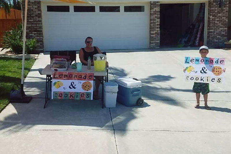 Lemonade stand is a great experience