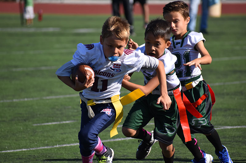 A perfect day for football