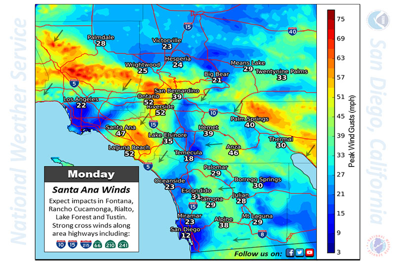Maximum fire danger this week