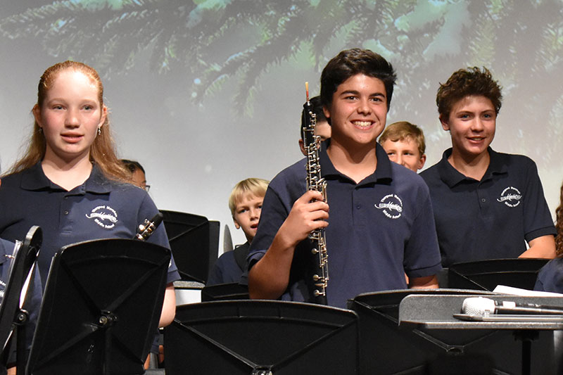 Band students perform brilliantly