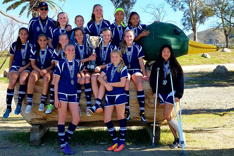 Scripps United G2004 wins big at tournament