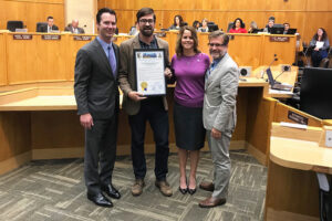 Library recognized by City Council