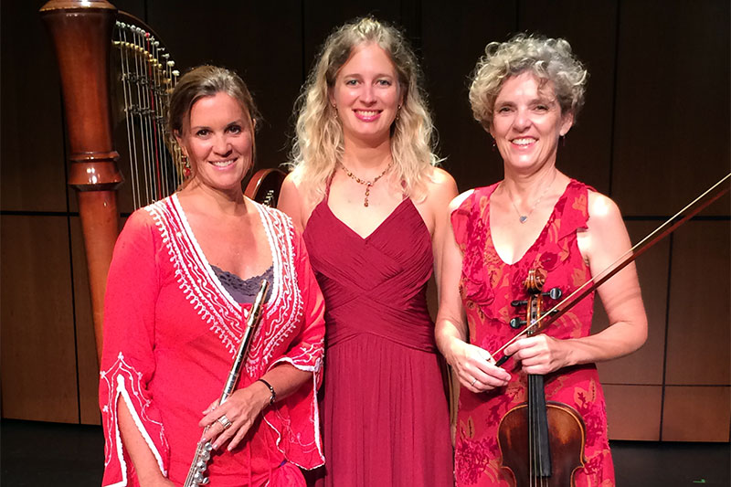 Library concert: Trio Arpavioluta