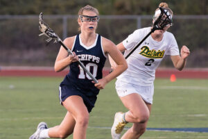 Lacrosse team puts in the goals