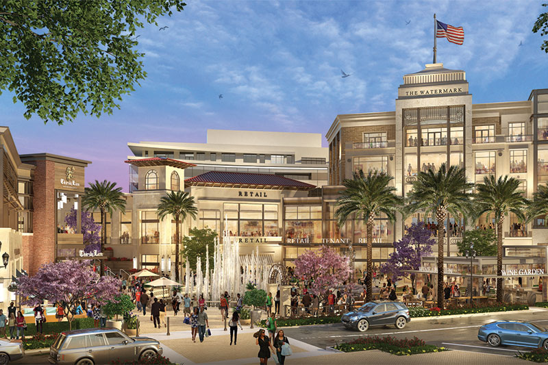 Watermark: retail, dining, entertainment