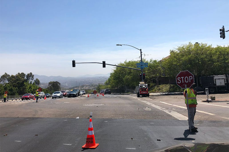 Scheduled roadwork already causing delays