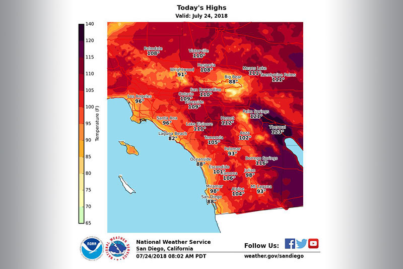 Heat Advisory remains in effect