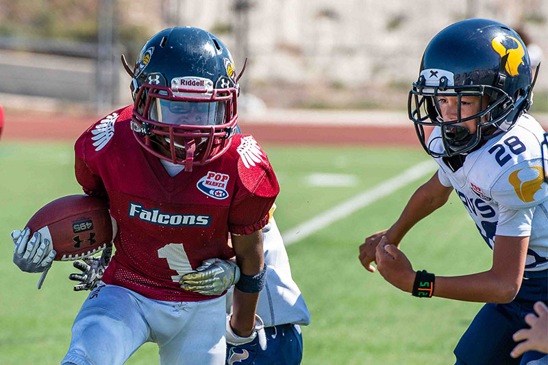 Pop Warner teams have a big day