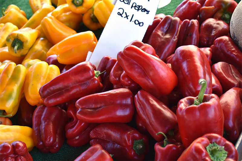 Fresh produce from the good earth