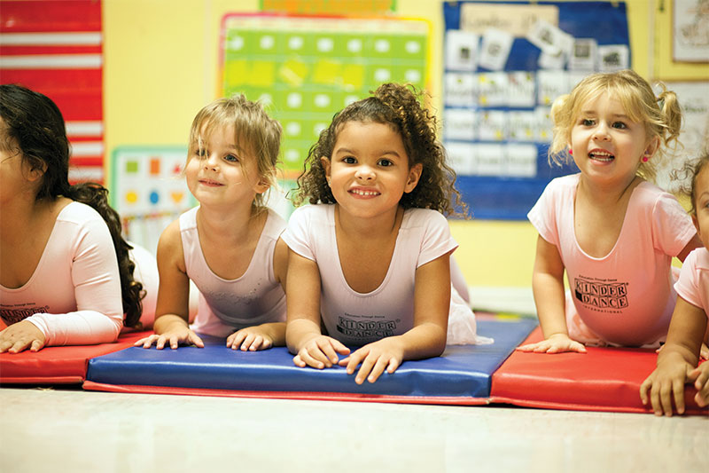 Kinderdance helps develop movement