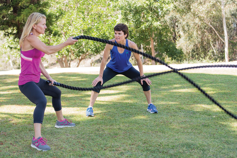 Trainer helps clients get back to fitness