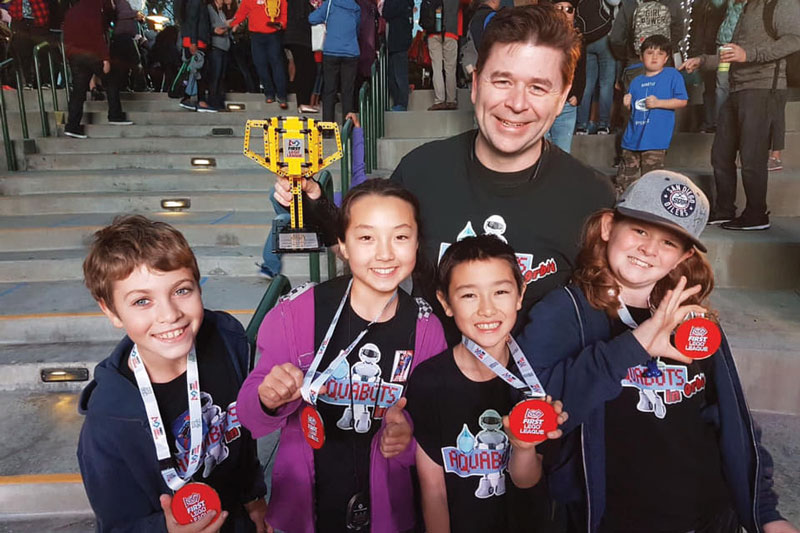 Aquabots Team Wins First Place