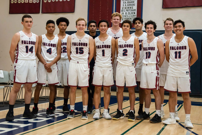 SRHS boys basketball in midst of season