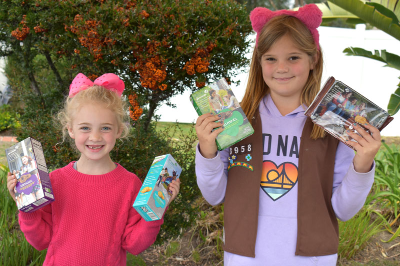 It’s Girl Scout Cookie time!