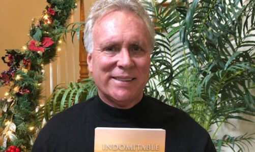 Local man authors action adventure novel