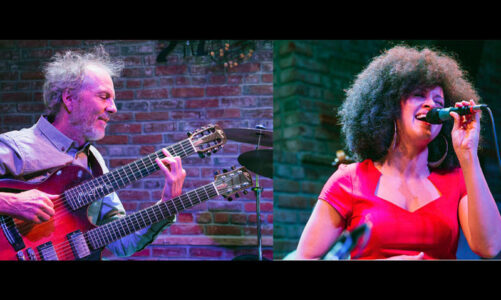 Sprague and Jade perform at library