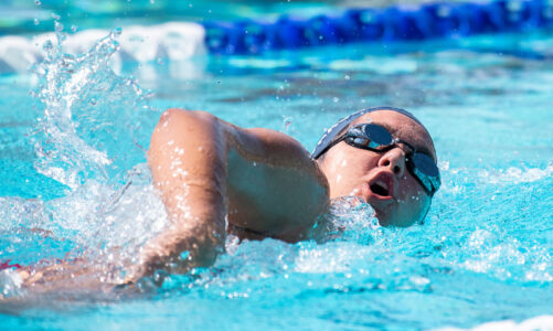 Falcons swim against Point Loma High