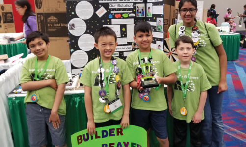 Team places first in world LEGO meet