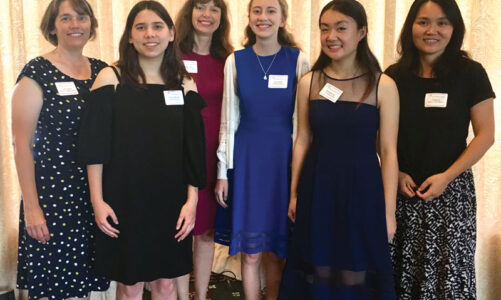 Women’s Club fetes scholarship winners