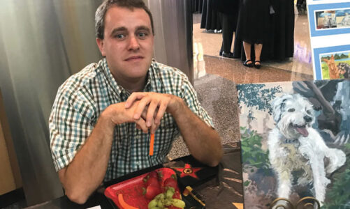 Local artist thrives despite autism