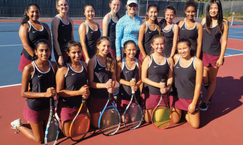 JV Girls tennis wins title