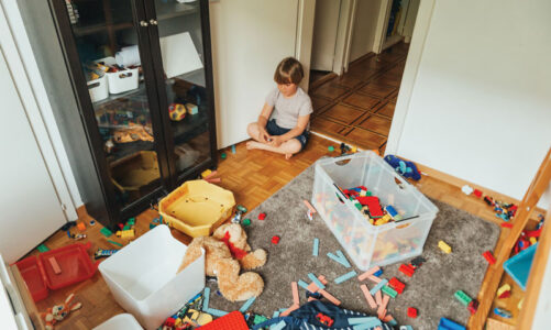 Declutter your child’s room