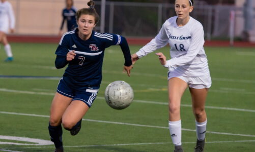 Girls soccer team plays in semifinals