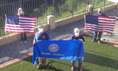 Rotary Club is selling flags