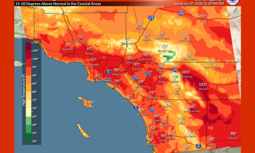 Heat advisory issued today