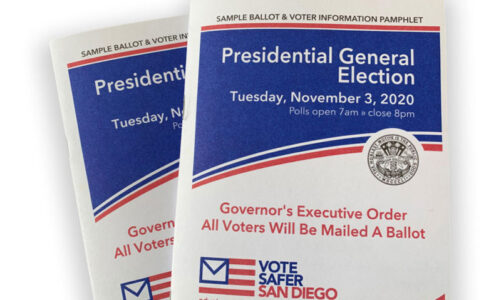 Sample ballot pamphlets go out