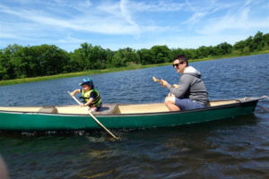 FatherSonCanoe