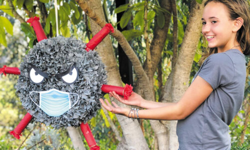 Custom piñatas: Take a swing at COVID-19