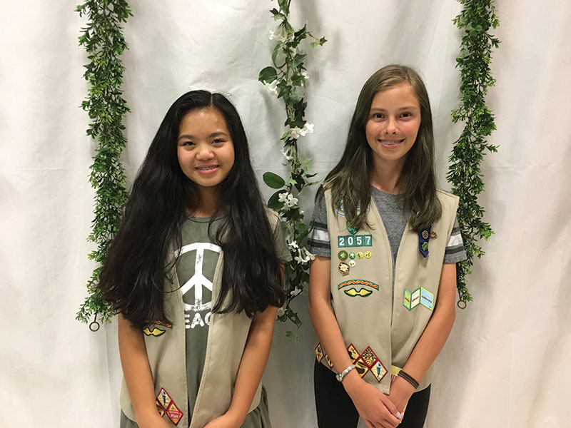 Girls Scouts organize local trash cleanup