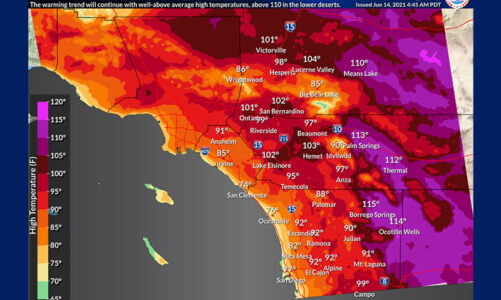 Excessive Heat Warning issued