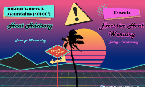Heat Advisory has been issued