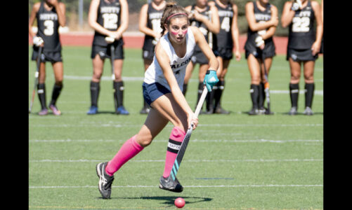 Field hockey team wins a barnburner