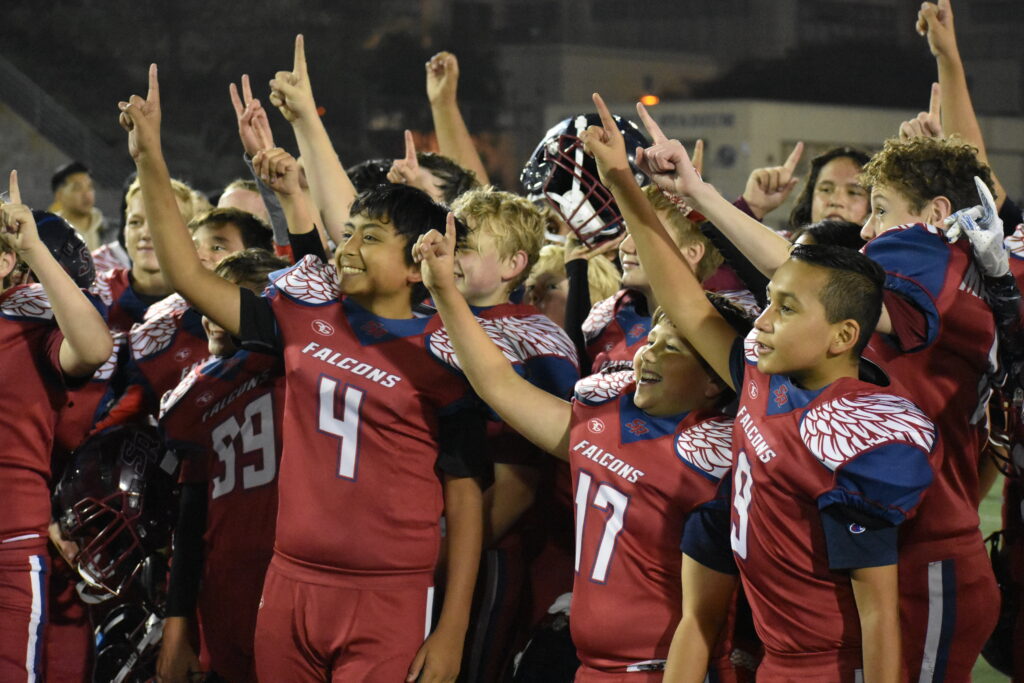 Scripps Ranch Pop Warner Football Champions