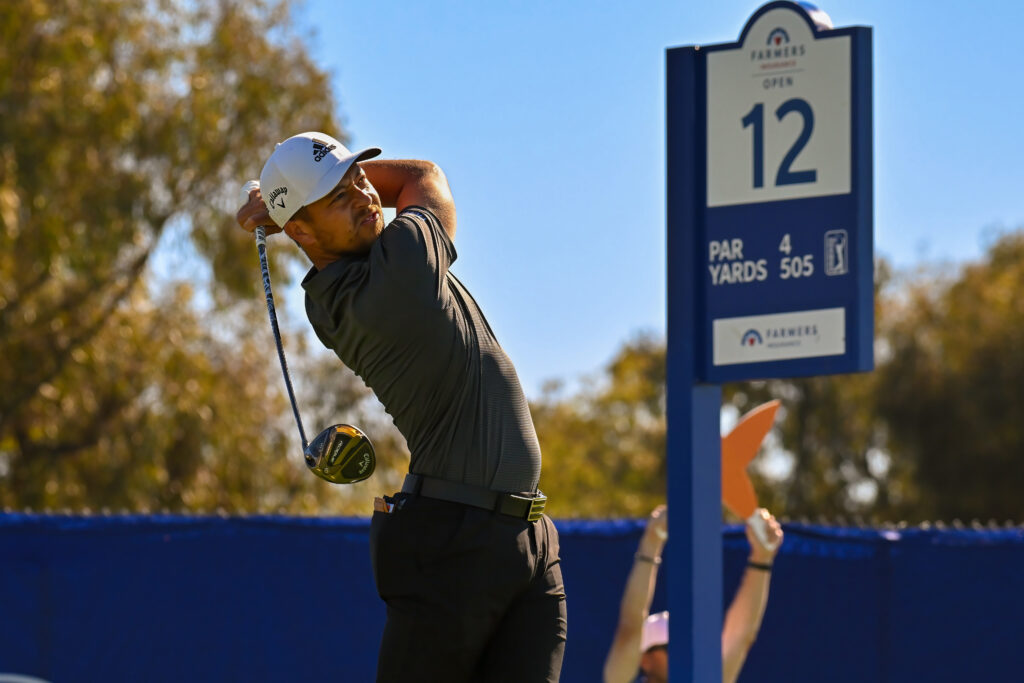 Xander Schauffele Farmers Insurance Open PGA golf tournament