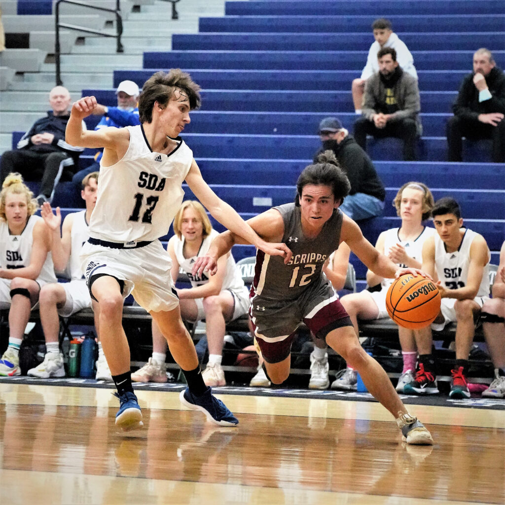 Scripps Ranch High School mens basketball CIF game