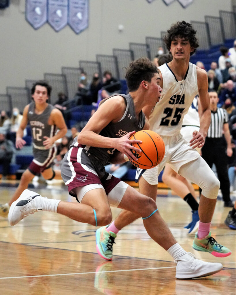 Scripps Ranch High School mens basketball CIF game