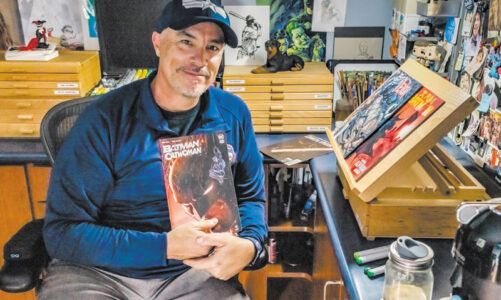 Talented artist finds success in comics