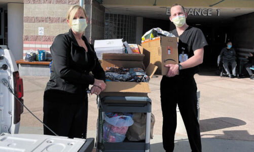 SR Auxiliary Unit helps with needed clothing 