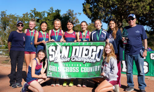 Girls cross country team wins CIF D2