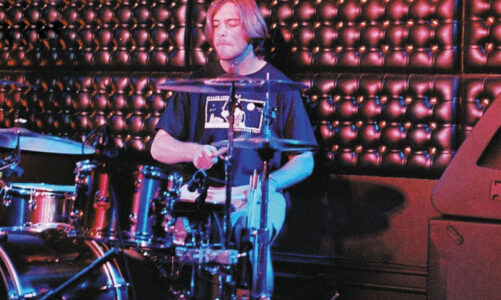 Drummer Ryan Hunter: he’s got the beat