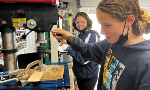 Girls Scout racers prepare for Powderpuff Derby